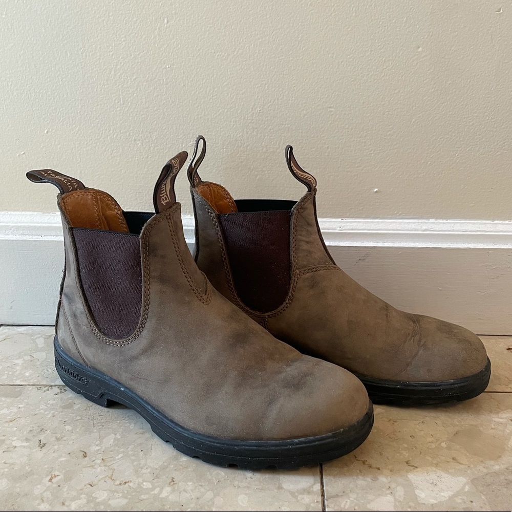 Blundstone Rustic Brown Chelsea Boots